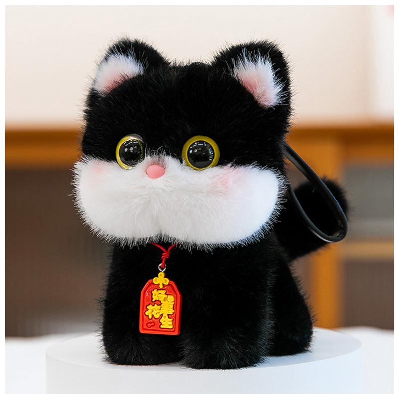 Niedliche Duftpuppe Katze Hase Dekompression Tischbegleiterpuppe Plüsch Anhänger Spielzeug Schlüsselanhänger Anhänger Halloween Dekorationen