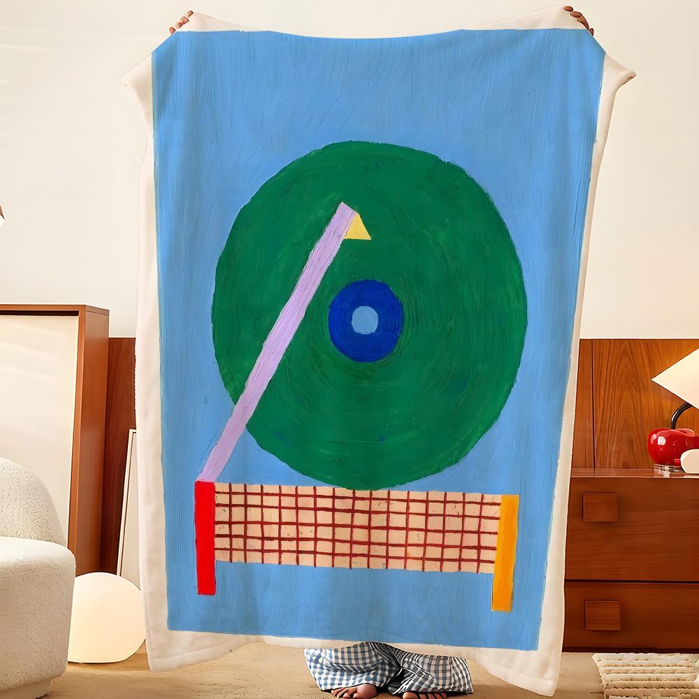 Artist M-Matias L-Larrain Throw Flannel Throw Blanket, Lightweight Cozy, Durable Washable Cute Cool