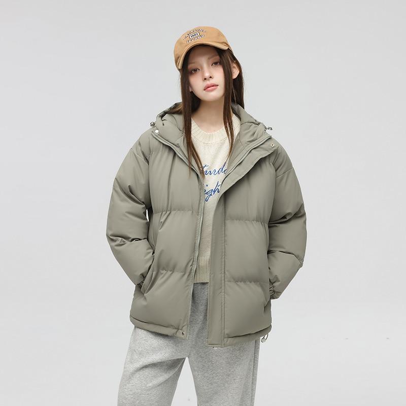 New autumn and winter trend loose thickened men's cotton-padded jacket women's casual couple cotton clothes 27