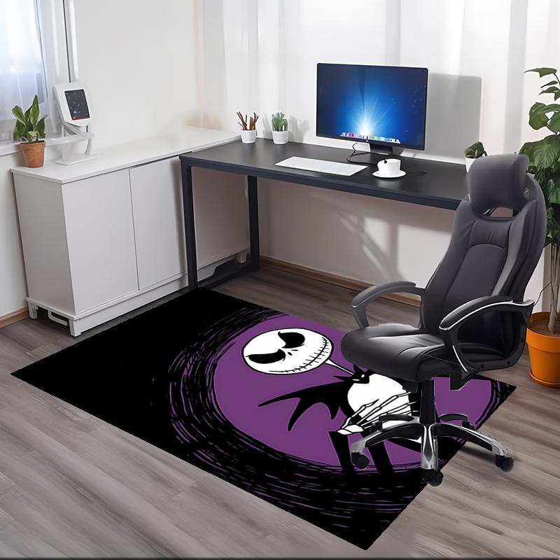 The Nightmare Before Christmas Printed Carpet, for Office Chair Living Room Bedroom Kitchen Room Decor Gifts.