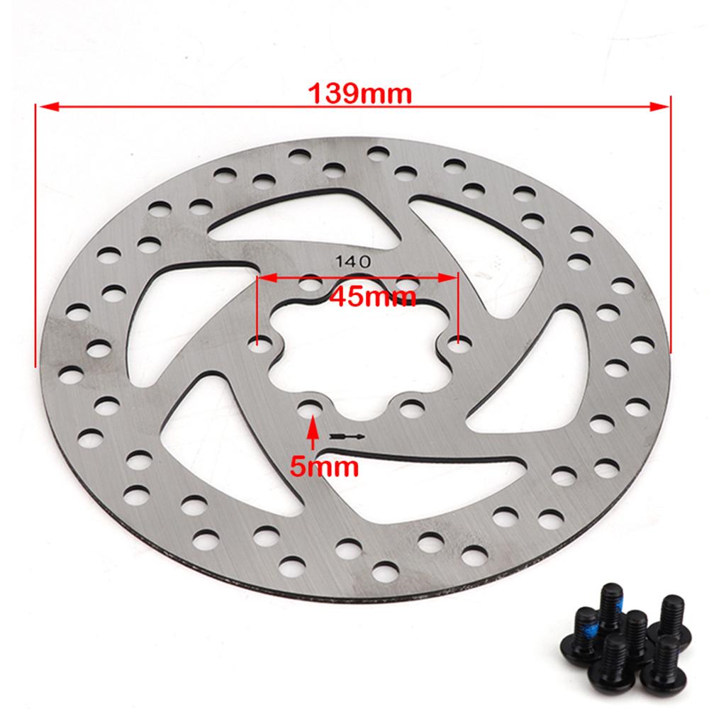 8/10 Inch Electric Scooter Mechanical Disc Brake for Kugoo M4/M4 Pro Electric Scooter Disc Rotor Brake Caliper Replacement Parts