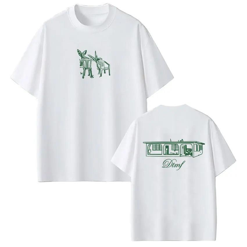 Vêtements Unisexe Femmes Rapper Bad Bunny Debi Tirar Mas Fotos DTMF T-shirts Mode Vintage Hip Hop T-shirts en Coton Hauts Streetwear