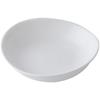 Brooke White Triangle Plate Good-Looking Fruit Plate Irregular Plate Ceramic Deep Plate Salad Bowl Export