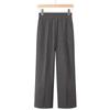 Women's Winter Warm Elastic Waist Straight-Leg Trousers