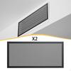 Floor Air Outlet Cover, Register Grille, Ventilation Mesh, PVC, And Easy to Clean for Home,