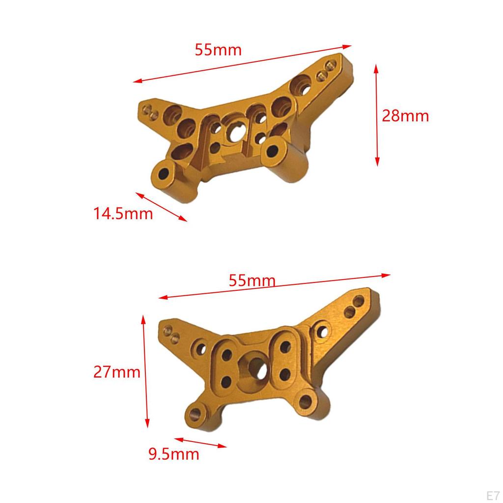 Front and Rear Shock Plate for 1/14 Scale RC Vehicles
