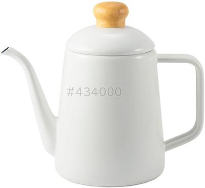 Fuji Enamel Cotton Plus Drip Pot 1.0L White CTP-1.0DP.W