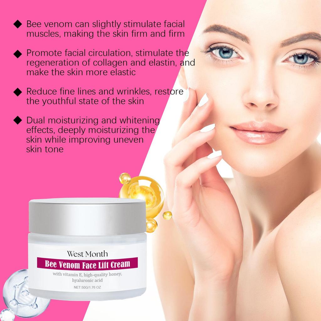 West Month Moisturizing Cream Gentle Repair & Hydration for Facial Skin Nourishing & Radiant Skin Cream 50g