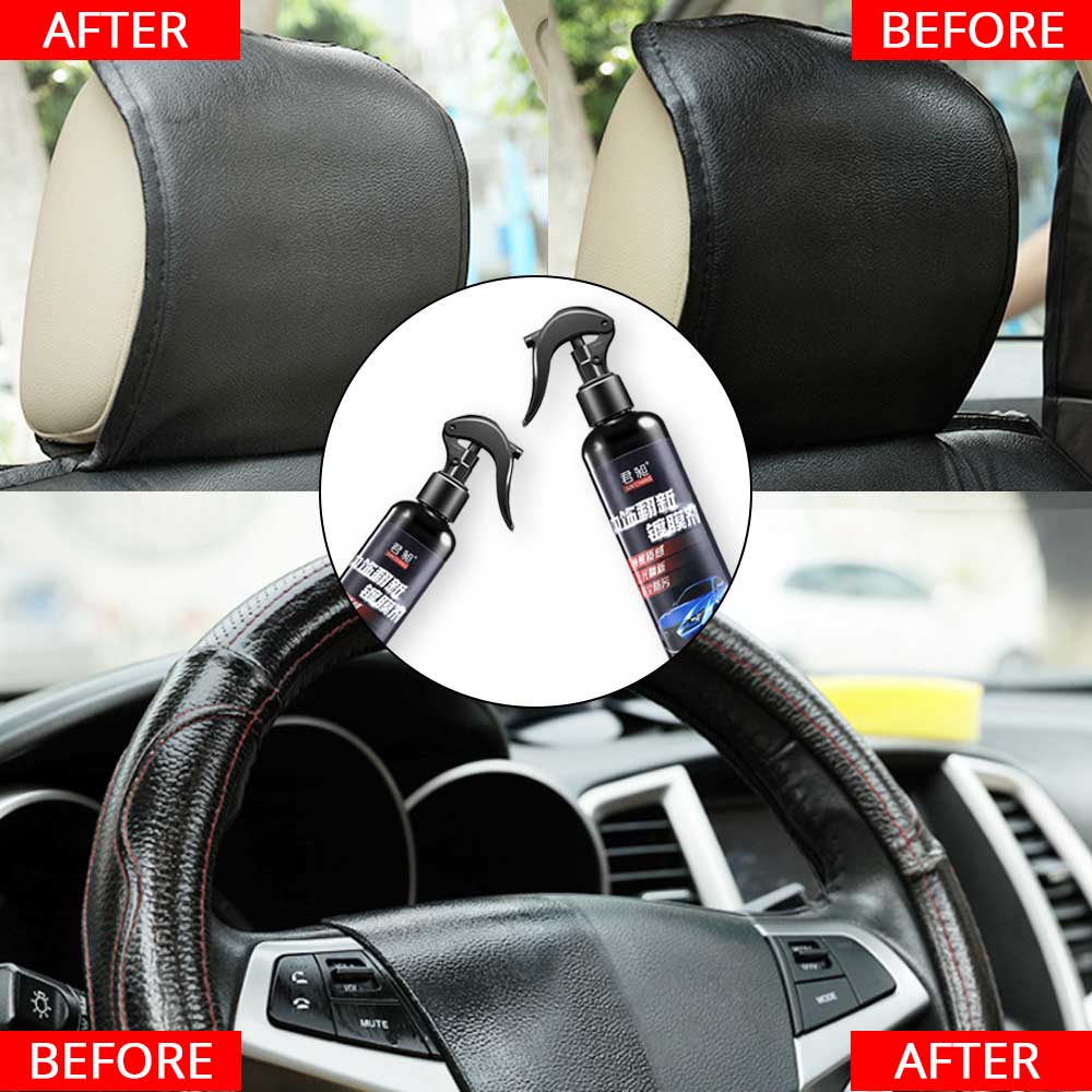 Car Interior Leather Textiles Care Refurbished Washing and Cleaning Agent Cleaning Auto Supplies Care Wash Artifact Car Polish