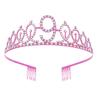 Girls Birthday Party Princesses Crowns Alloys Adjustable  Headbands For Birthday Celebrations