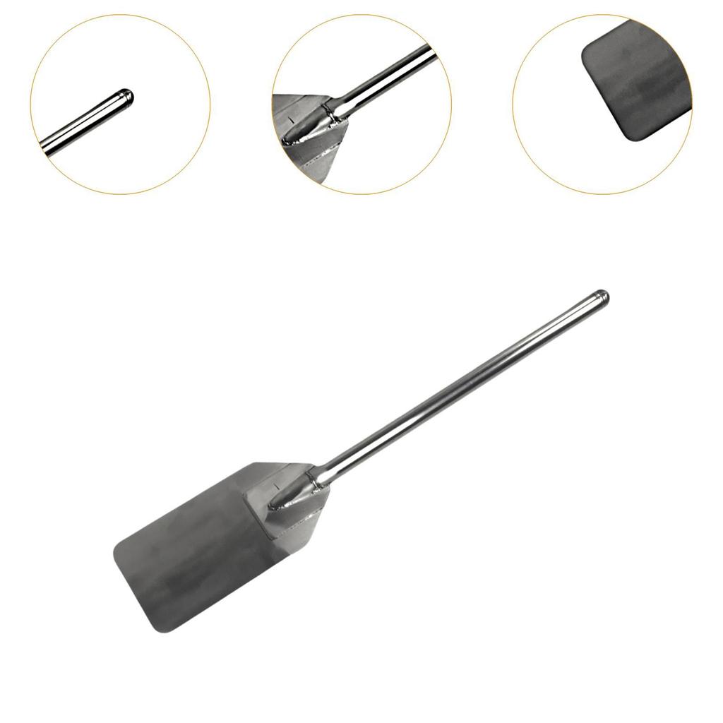 Mixing Paddle Stainless Steel Spatulas Sturdy Easy To Clean Large Stirring