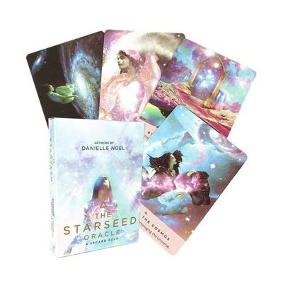 Karty Starseed Oracle 53karetní balíček Inspirace Krásné umělecké zpracování Duchovní desková hra