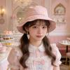 2026 Women's Printed Fisherman Hats Summer Soft Foldable Sweet Style Bucket Hat Female New