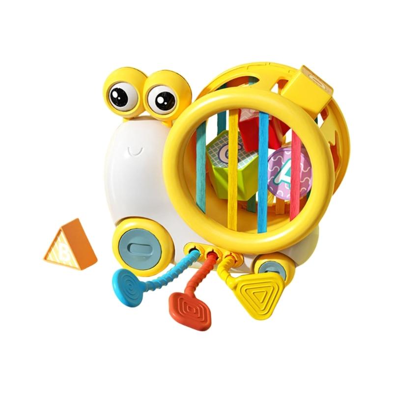 Children Sorting Toy Interactive Kids Colorful Geometry Shape Sorting Game Best Gift Color Learning Shape Color жёлтый