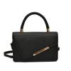 Solid color new autumn and winter retro simple fashion casual contrasting color single shoulder oblique span small square bag