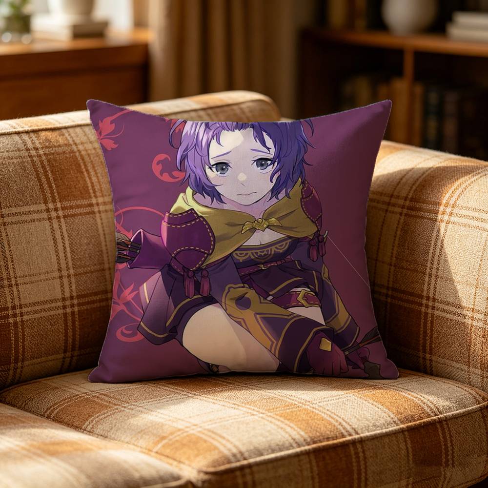 Bernadetta Fire Emblem Pillow Case Pattern Printed Pillowcase For Living Room Sofa Cushion Cover