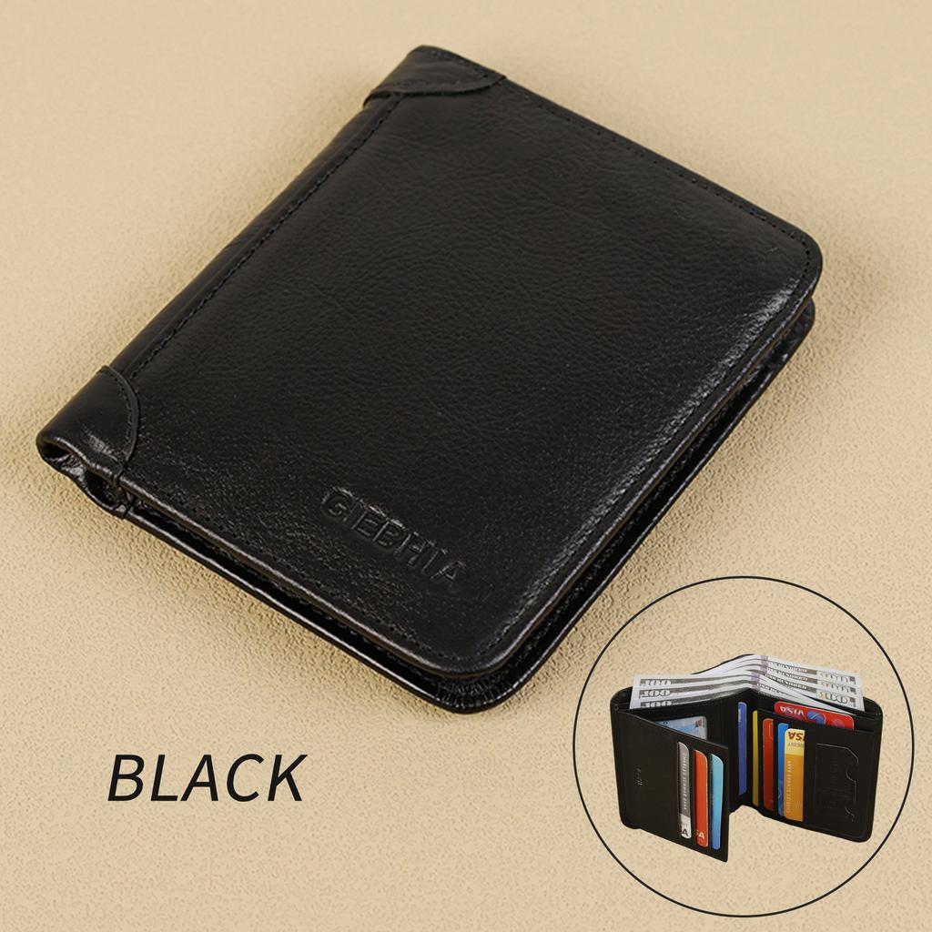 Vintage Wallets for Men, Short Multi Function ID Credit Card Holder