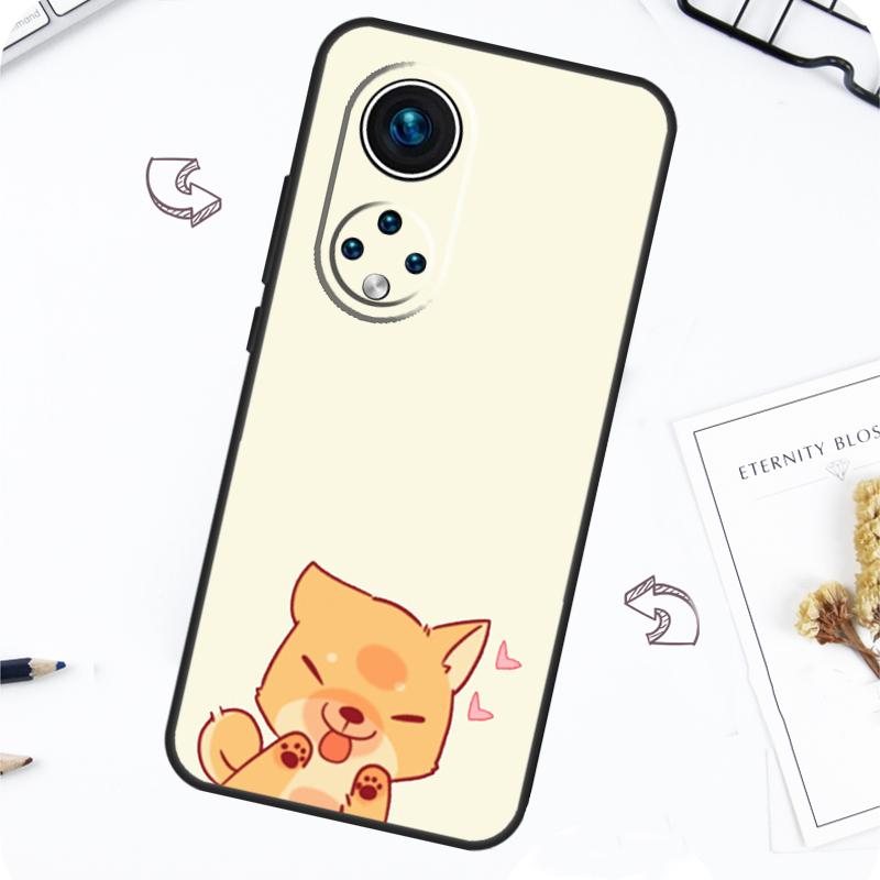 

Мультяшный чехол для собаки Welsh Shiba Corgi для Honor Magic 7 5 6 Pro Honor 200 Pro X9b X9a X8b X8a X8 X9 X9c 50 70 90 Lite Honor Magic7 Lite
