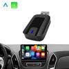 AB025-E CarPlay Android Auto 2 In 1 Wireless Adapter Bluetooth-Compatible WiFi Wired To Wireless Car Converter