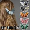 Halloween Bat Hair Claw Clips For Women Girl Funny Hair Crab Shark Clip Butterfly Hairpin Lady Headdress Hair Accessories