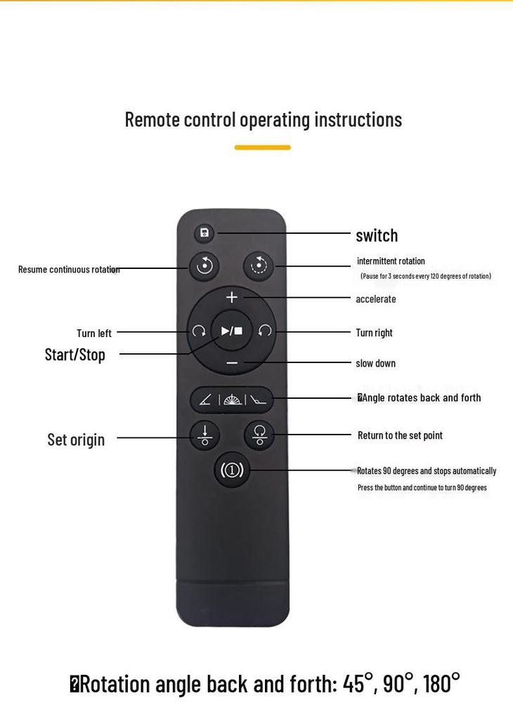 Supporto rotante 3-in-1 con telecomando per fotografia e live streaming
