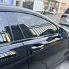 For Mercedes Benz CLS W218 2012-2017 Sedan Window Chrome Delete Blackout ABC Pillars Glossy Black Stickers