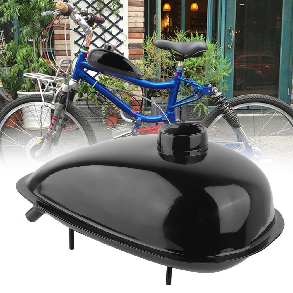 

Прочный металлический черный моторизованный велосипед 2л топливный бензобак с крышкой 80CC велосипедный аксессуар «сделай сам»