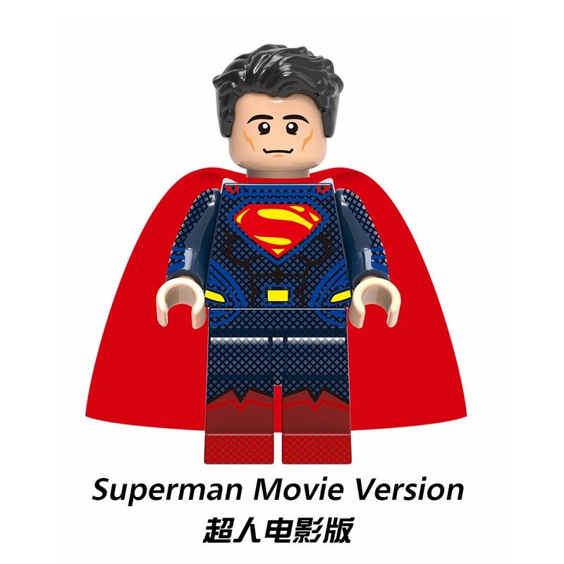 DC Süper Kahramanlar Minifigures Batman Superman Aquaman Wonder Woman Justice League Yapı Taşları Oyuncaklar