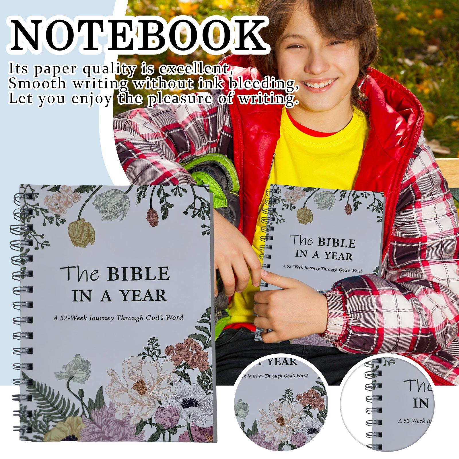 Bible Reading Journal Set, A Year Round Bible Study Guide For Women One Size жёлтый