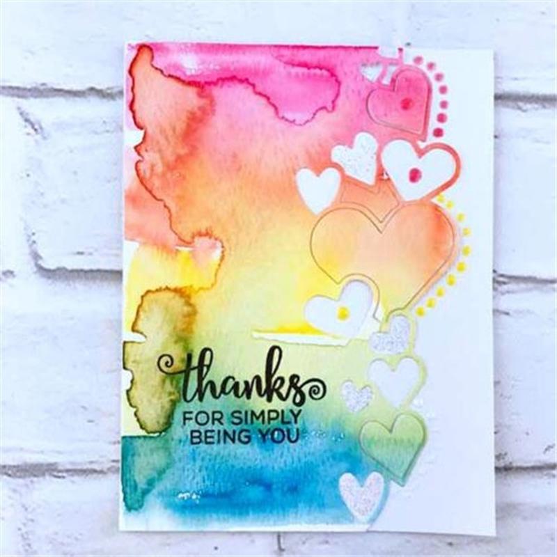 1 Pc Heart Lace Edge Frame Metal Cutting Dies Stencils for Card Making ...