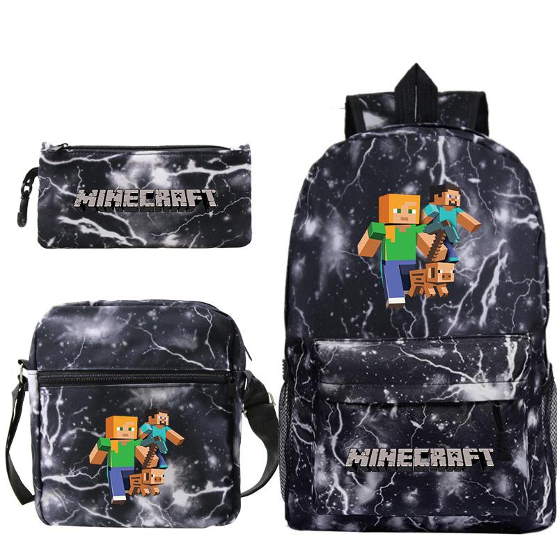 Primary And Secondary School Students Casual Schoolbag Game Merchandise Backpack Set