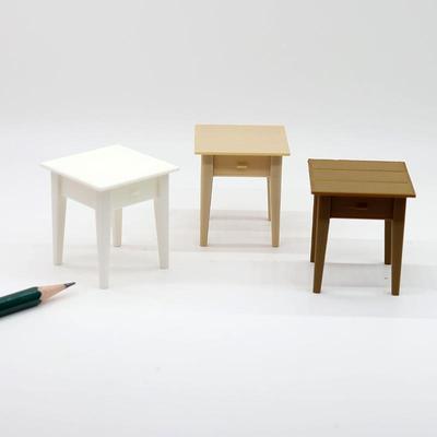 1 Piece Mini Cabinet Ornament 1:12 Dollhouse Miniature Bedside Table Furniture Model Decor Doll House Accessories