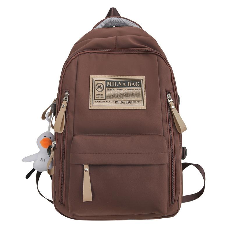 Schoolbag Korean version casual backpack large capacity student schoolbag junior high school student fashion new commuter backpack men