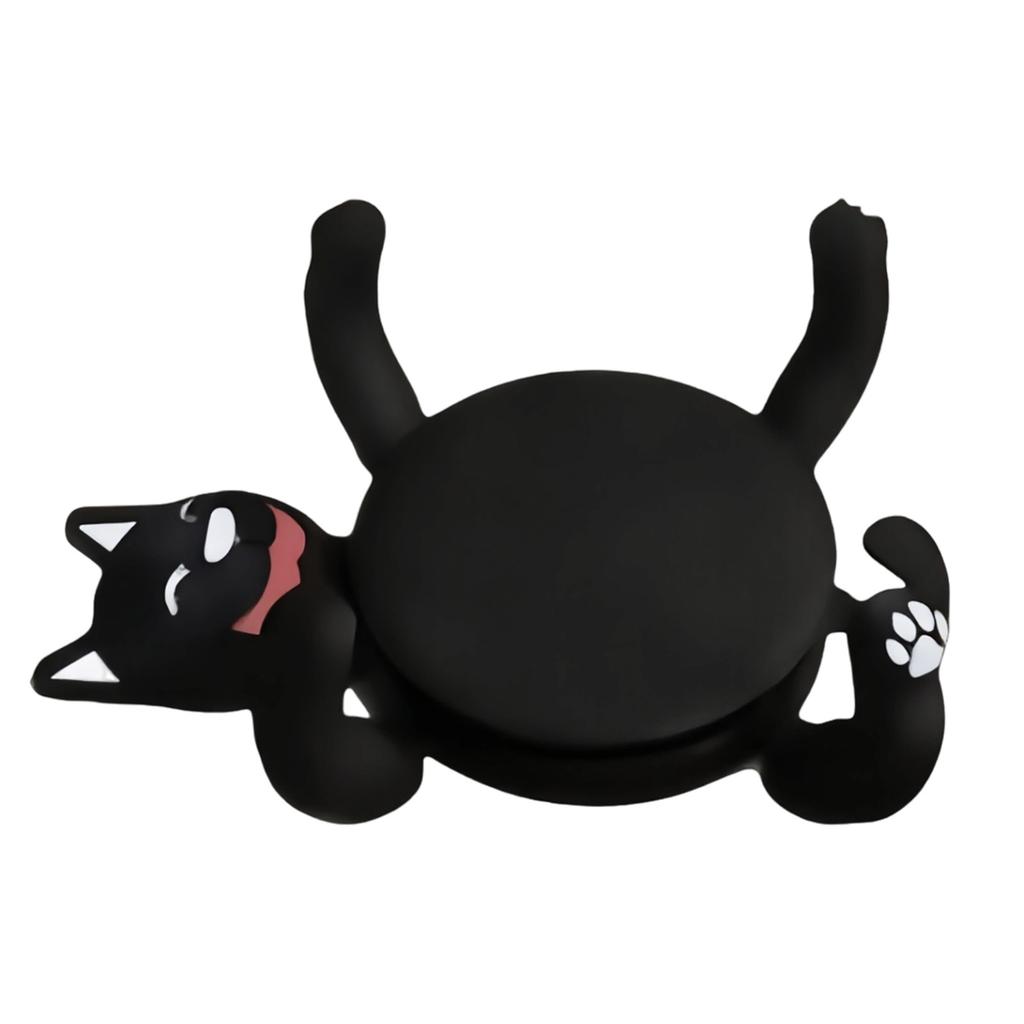 Funny Cat Coaster Heat Insulation Tabletop Drink Coasters Nonslip Cup Holder Desktop Decoration for Coffee and Milk Cup