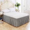 Elastic Solid Color European and American Style Bed Skirt