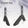 Universal Tv Stand Base Table Top Tv Legs For Vizio Samsung Lg Tcl Hisense Televisions With Screws Easy Install
