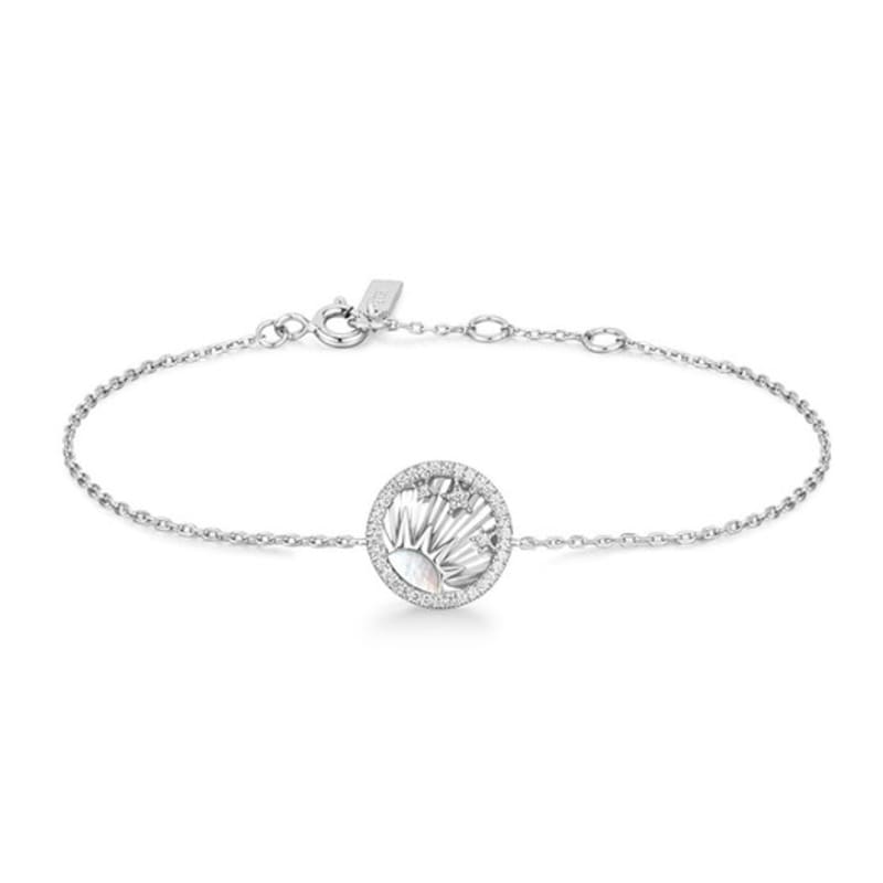 

ANIA HAIE Shiny Sun Star 925 Silver Bracelet B059-04H single type