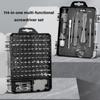 Professional 114 Pieces Magnetic Screwdriver Set with Ergonomic Handle Suitable for Phone Laptop Watches Cameras Repair