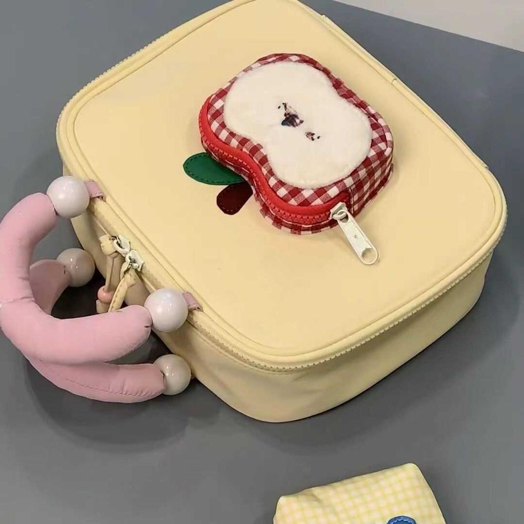 Makeup Bag Cute Girl Makeup Bag Portable Toiletries Bag Layered Travel Storage Bag Easy To Carry