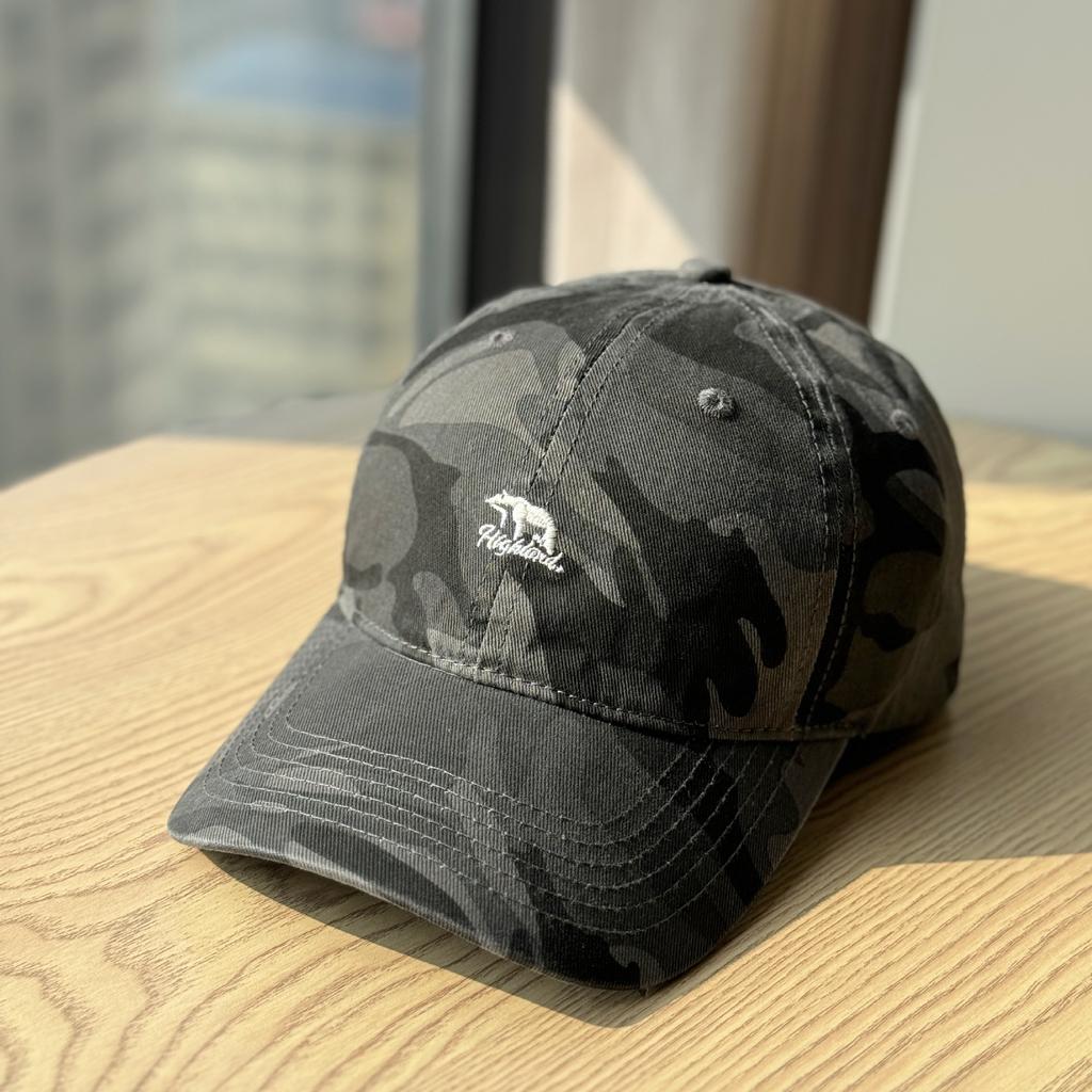 High Street American Camouflage Street Washed Cap Deepened Baseball Cap Men Show Face Small Sun Hat Big Head Circle Tide