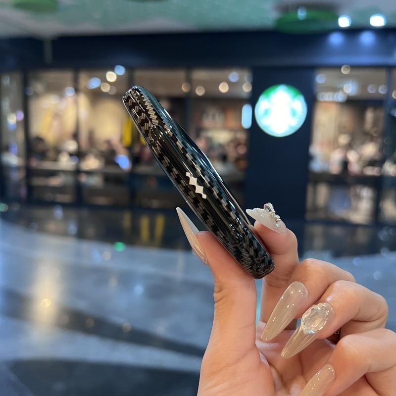 For BYD Equation Leopard 5 8 Titanium 3 7 Carbon Fiber Texture Zinc Alloy Car Key Case Car Keychain Shell Interior Accessories