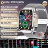 2025 New High-end Laser Detection Health HD Smart Watch Men ECG+PPG Precise BP Fat Uric Acid Call Sports Pulse Tracking Watche