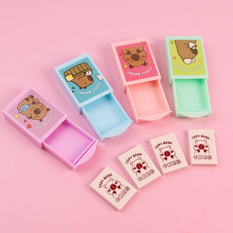1 Stück Capybara-Thema Kreative Zauberkiste Gummi Schüler Kinder Spielzeug Preis Geschenke