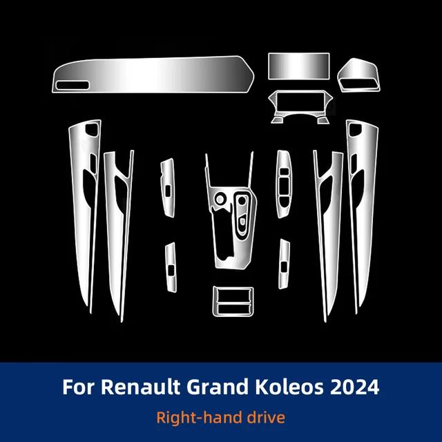 For Renault Grand Koleos 2024 Protective Film Car Interior Center Console trument Dashboard Anti-scratch Sticker Accessories