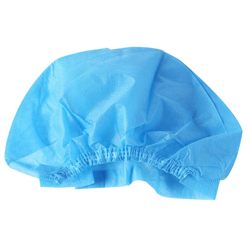 East Sea Disposable Blue Non-woven Hair Net Cap