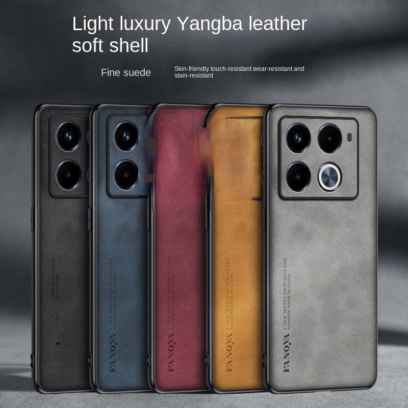 For Infinix Note 40 Pro Case Soft PU Skin Magnetic Protective Back Cover Case For Infinix Note40 Pro Plus Full Cover Phone Shell