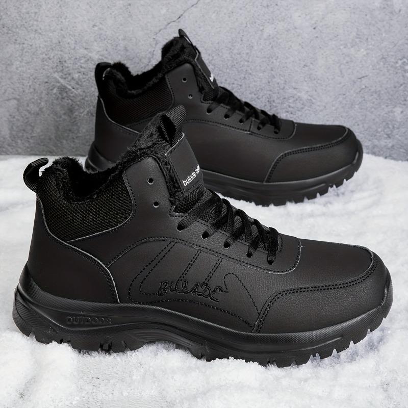 

Новые кроссовки с высоким верхом, зимние бархатные мужские туфли для пожилых, легкие и прочные уличные походные ботинки 46