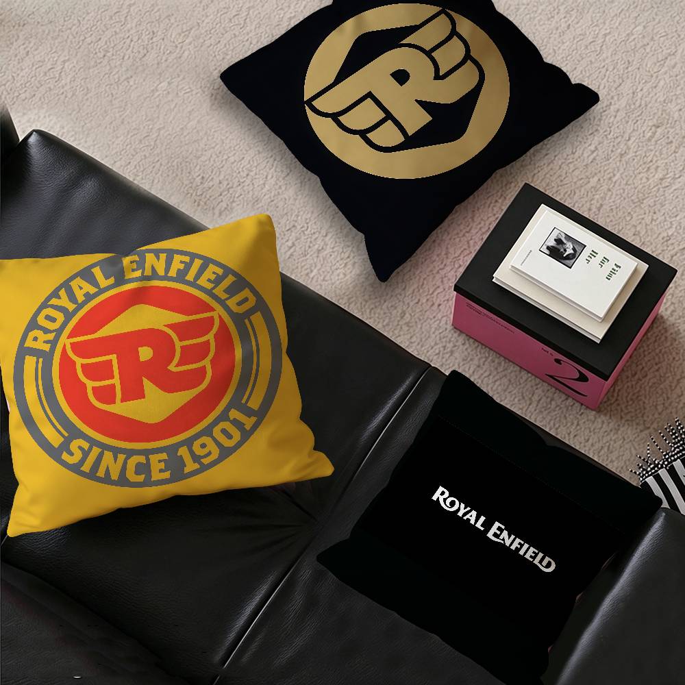 R-ROYALS E-ENFIELDS Logo Pillowcases Home Bedding Decorative Pillow Cover Wedding Super Soft Pillow Case