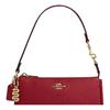Coach Nolita 19 Snake Logo Decorated Zipper Closure Handbag Pebble Leather Shoulder Bag Small Women Handbags Gold Ruby CZ530-IMRBY