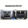 9 Inch Radio Fascia Frame Fit for HYUNDAI I-25 for Accent for for VERNA 2010-2017 Stereo Panel GPS DVD Dash Kit Bezel